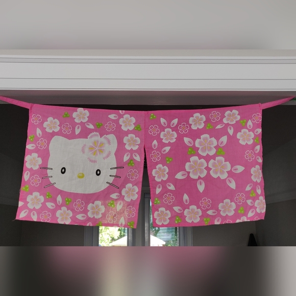 Hello Kitty Noren / Japanese Door Curtain - Picture 3 of 14